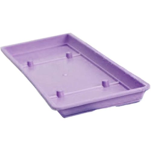 Micplast 018.084008 Ορθογώνιο Πιάτο Ζαρντινιέρας σε Μωβ Χρώμα 35x15εκ.