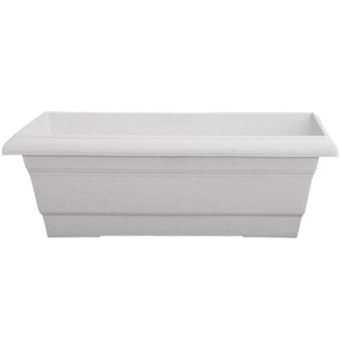 Miltoplast Anthea Ζαρντινιέρα σε Λευκό Χρώμα 60x20cm